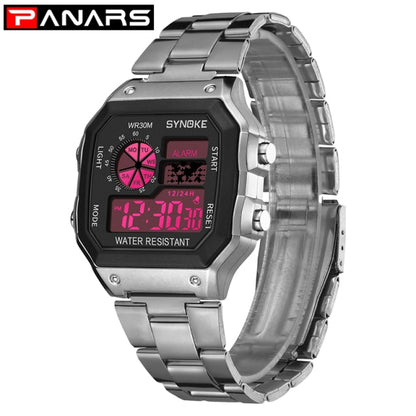 Waterproof Metal Sports Watch