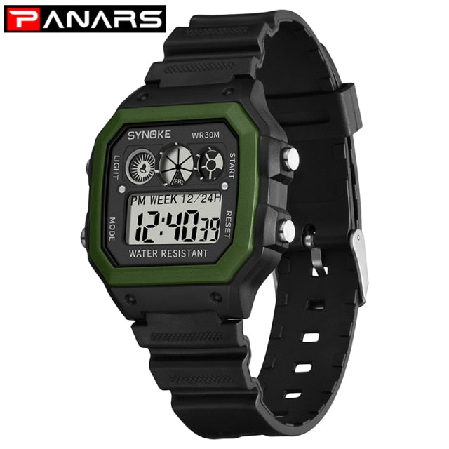 Waterproof Metal Sports Watch