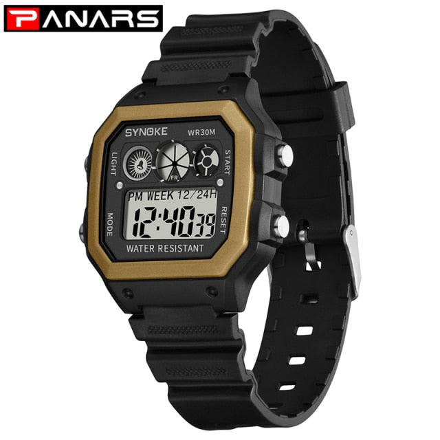 Waterproof Metal Sports Watch