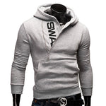 Casual Side Zipper Hoodie