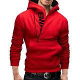 Casual Side Zipper Hoodie