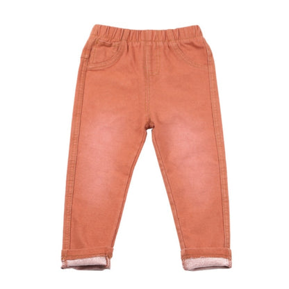 Denim Solid Color Baby Jeans