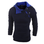 Solid Color Cotton Sweater