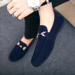 Designer Slip-On Leather Casual Shoes