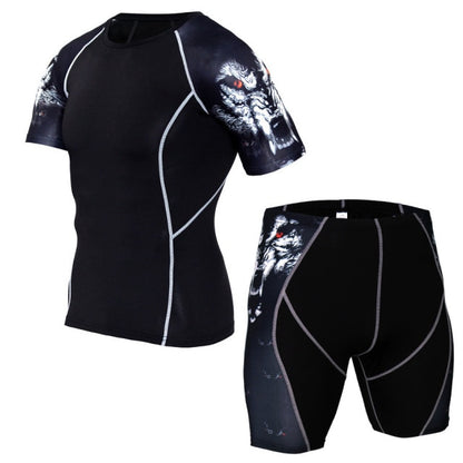 T-Shirt Running Short Fitness Sets