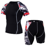 T-Shirt Running Short Fitness Sets