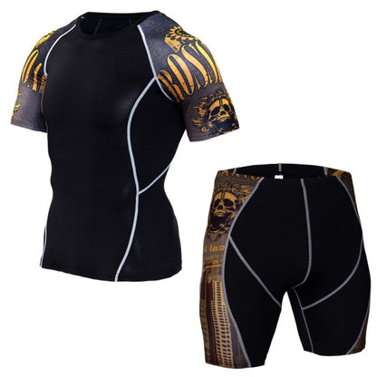 T-Shirt Running Short Fitness Sets