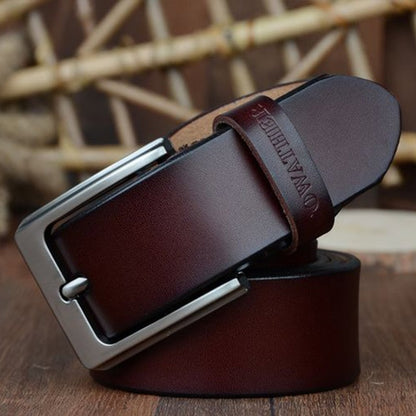 Genuine Leather Brand Belt