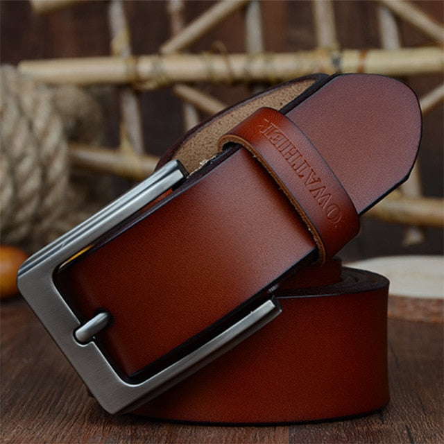 Genuine Leather Brand Belt