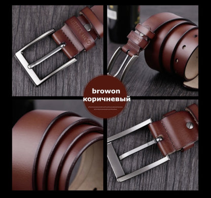 Genuine Leather Brand Belt
