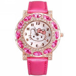 Kitty Fashion Rhinestone Watch