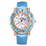 Kitty Fashion Rhinestone Watch