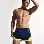 Men's Swim Trunks Quick Dry Beach Shorts with Zipper Pockets