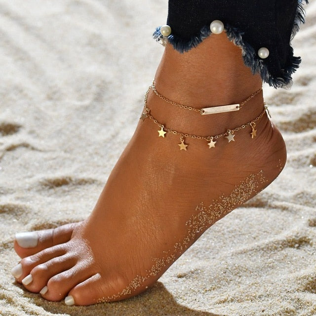 Summer Multi Style Fashion Anklets