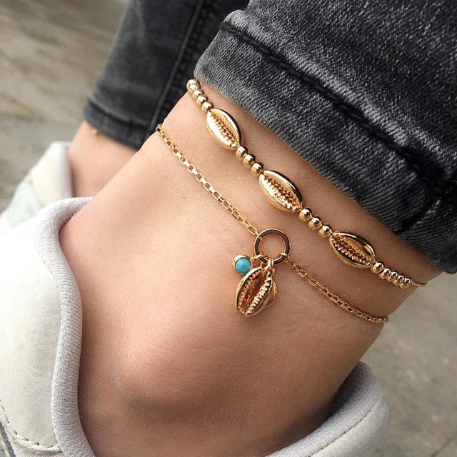 Summer Multi Style Fashion Anklets