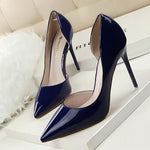 Patent Leather High Heel Pumps