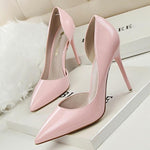 Patent Leather High Heel Pumps