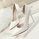 Patent Leather High Heel Pumps