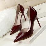 Patent Leather High Heel Pumps