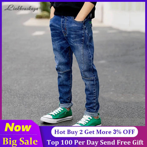 Cotton Casual Jeans For Boys