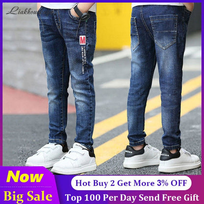 Cotton Casual Jeans For Boys