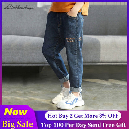 Cotton Casual Jeans For Boys