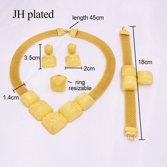 Necklace Bracelet And Earring Set