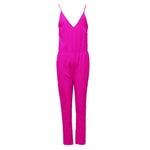 Sleeveless Solid Color Fashion Jumpsuit