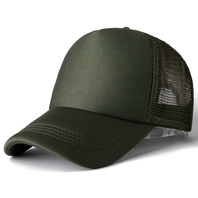 Casual Adjustable Mesh Baseball Cap
