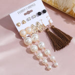 Multi Color Tassel Earrings