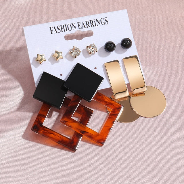 Multi Color Tassel Earrings