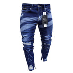 New Style Frayed Ripped Jeans
