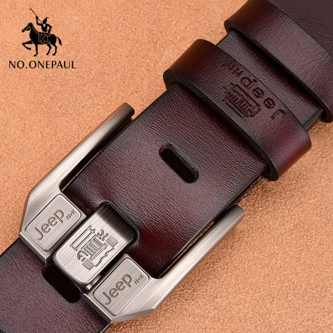 Genuine Leather High Quality Buckle Belt