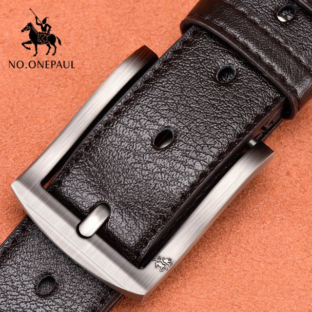 Genuine Leather High Quality Buckle Belt
