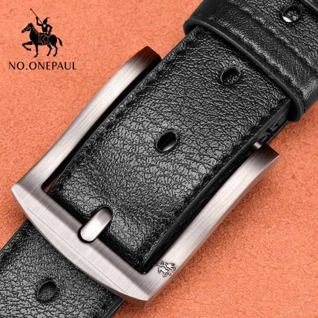 Genuine Leather High Quality Buckle Belt