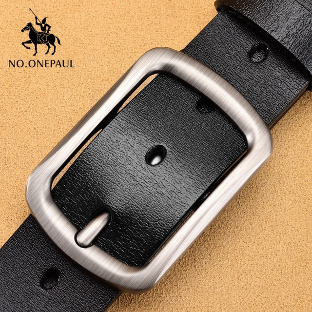 Genuine Leather High Quality Buckle Belt