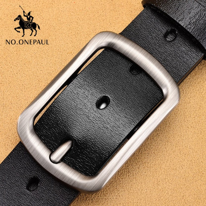 Genuine Leather High Quality Buckle Belt