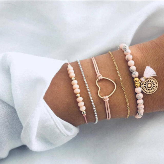 Bohemian Fashion Bracelet Set