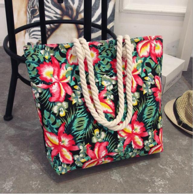 Multi Color Large Shoulder Bag