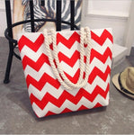 Multi Color Large Shoulder Bag