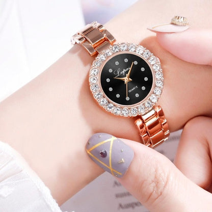 Geometric Luxury Bracelet And Watch Set