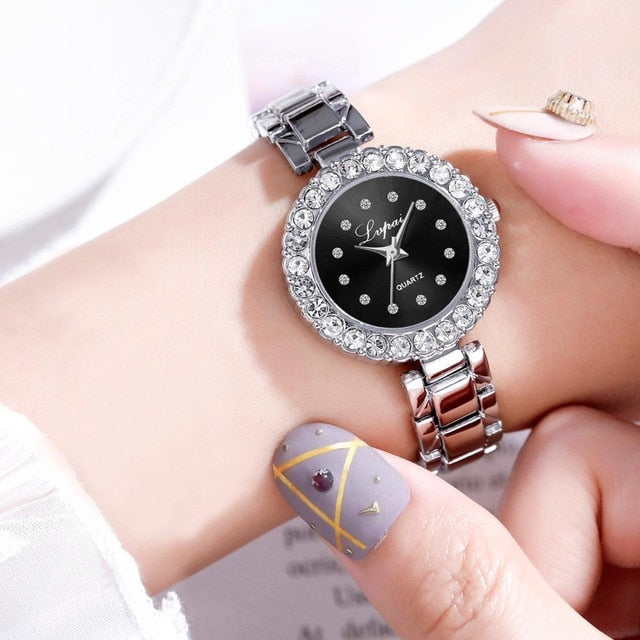 Geometric Luxury Bracelet And Watch Set