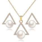 Classy Sparking Crystal Jewelry Set