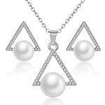 Classy Sparking Crystal Jewelry Set