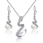 Classy Sparking Crystal Jewelry Set