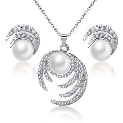 Classy Sparking Crystal Jewelry Set