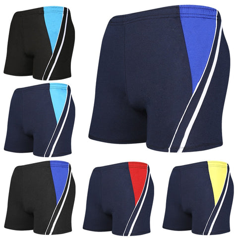 Men's Boxer Swimsuit Trunks