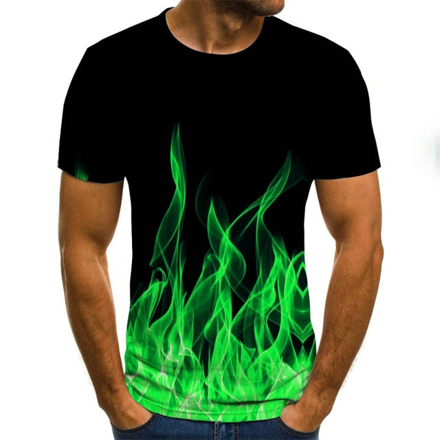 Flame 3D T-shirt 3D
