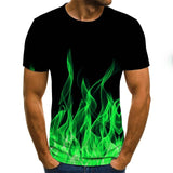 Flame 3D T-shirt 3D