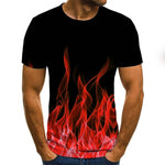 Flame 3D T-shirt 3D